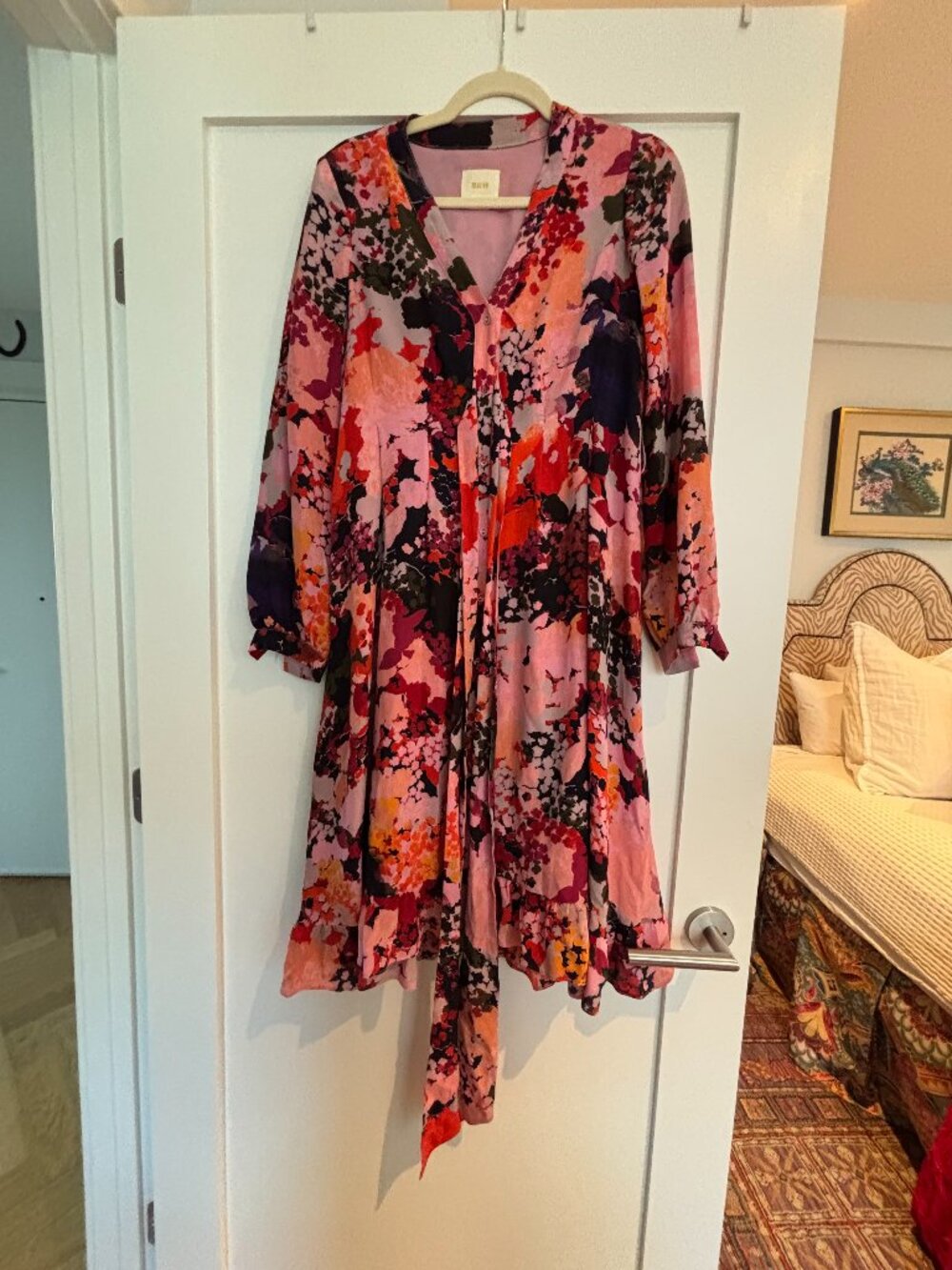 Prink Floral Dress
